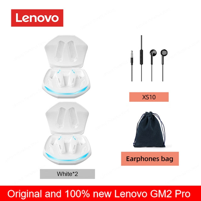 Fone de Ouvido Lenovo Gm2 Pro Gamer Music Bluetooth 5.3