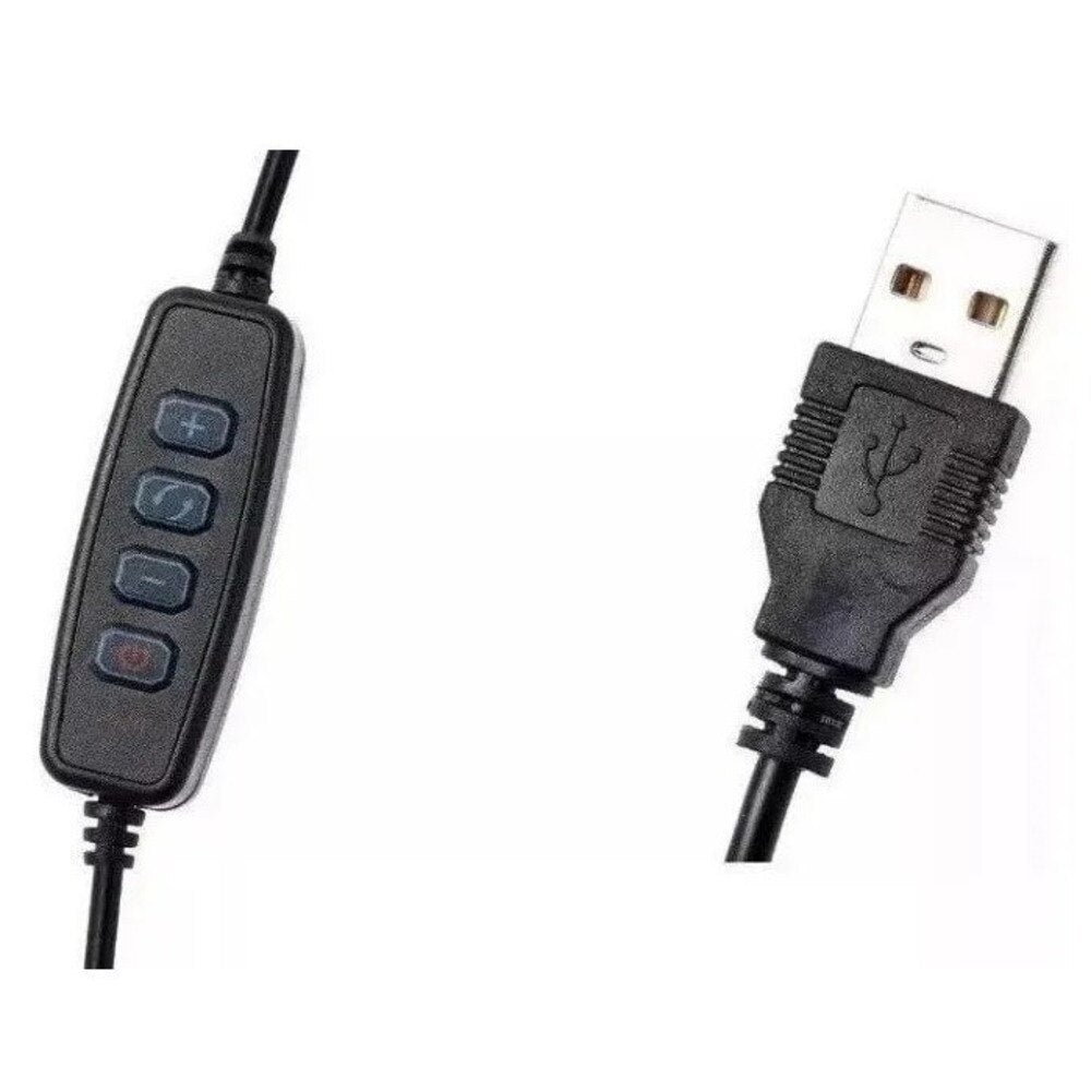 Ring Light 6 Polegadas (16cm) com Tripé e Suporte para Celular