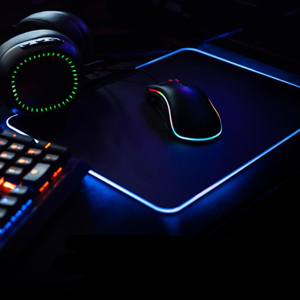 Mousepad Gamer Led RGB 7 cores