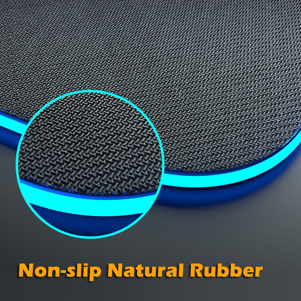 Mouse Pad Gamer Iluminado led Rgb Grande 80 cm por 30 com Mousepad gamer Led com em volta superficie speed para jogos